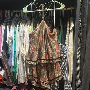 Zimmermann Paisley Print Romper